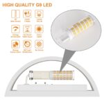 HYDONG LED Wandleuchte 7W Gips – Modernes Designlicht mit Warmweiss für Wohnzimmer & Schlafzimmer – Bild 4