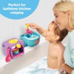 TOMY Toomies Bubble & Bake Badewannen Küche – 2-in-1 Rollenspielset ab 18 Monaten – Bild 5
