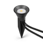 Spetebo LED Solar Pflanzenstrahler 10er Set – Warmweisse Mini Gartenleuchten mit Erdspiss – Bild 4