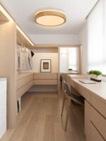 Baerolc LED Deckenleuchte Holz 30cm – 24W Warmweiss für Schlafzimmer & Küche – Bild 7