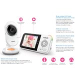 VTech BM3254 Video-Babyphone mit 2,8-Zoll-Display & Infrarot-Nachtsicht – Sichere Überwachung – Bild 3