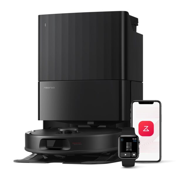 roborock QV 35A Saugroboter mit Wischfunktion – 8.000 Pa Saugkraft & All-in-One-Dock
