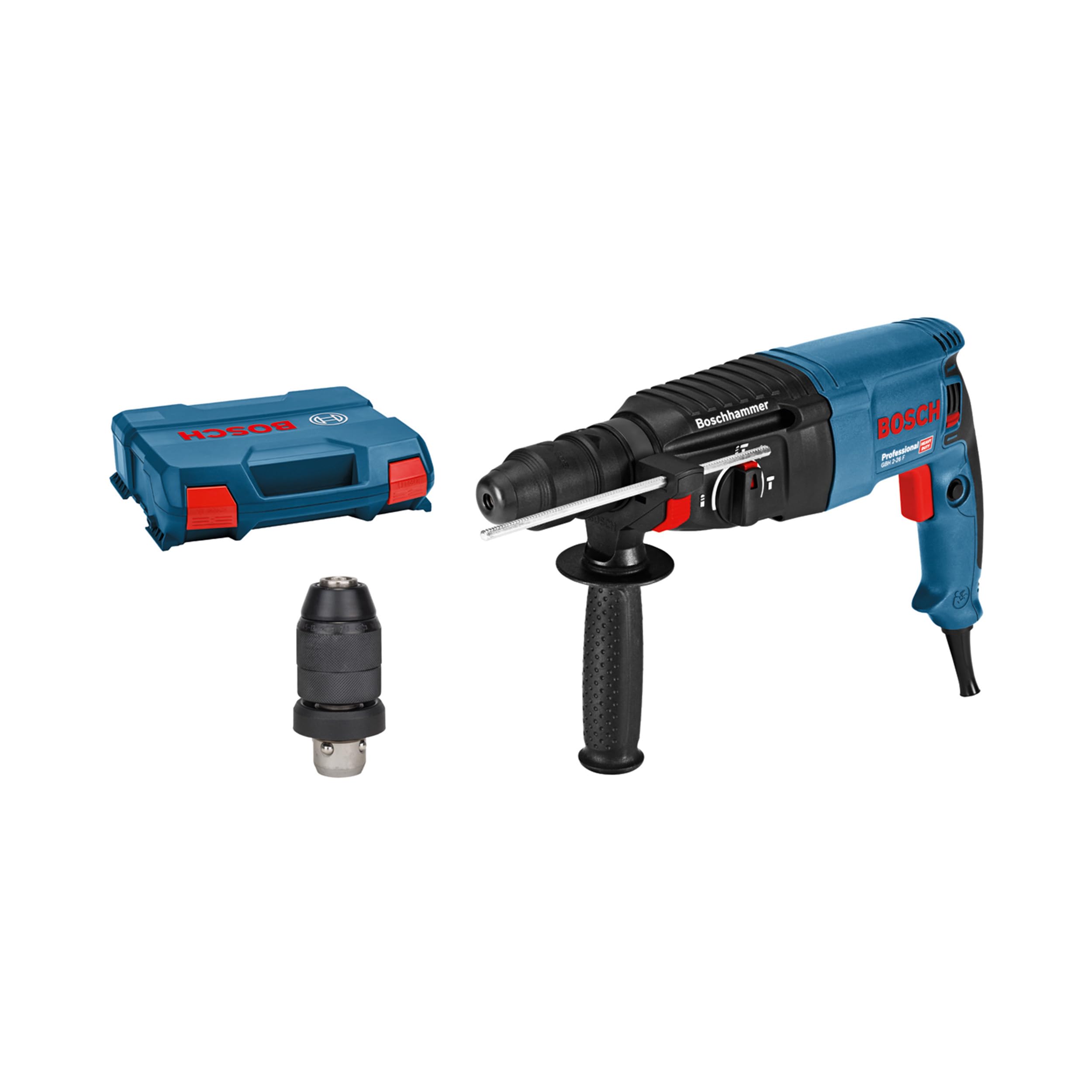 Bosch Professional GBH 2-26 F Bohrhammer 830W – SDS-plus Wechselfutter für Profis