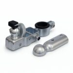 VDP Fahrradkupplung für Sattelstange – Universal Anhängerkupplung mit 25 mm Kugeldurchmesser