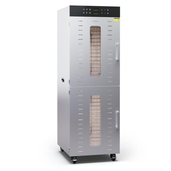 Klarstein Master Jerky 500 Vertical – Profi-Dörrautomat 3.000 W, 32 Böden für Obst & Fleisch