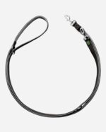 HUNTER Verstellbare Führleine NEOPREN schwarz/grau – 3-fach flexibel bis 200 cm – Bild 3