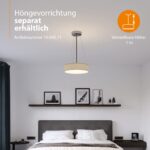 Smartwares Deckenleuchte Ceiling Dream Natural 40 cm – 3x E14 LED-geeignet – Bild 4
