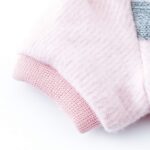 Flanell Hundemantel mit Schleife – Wärmender Pullover für kleine Hunde & Katzen – Bild 6