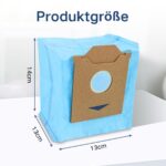 Home Times 3L Staubbeutel für yeedi Cube Saugroboter – 6er Set Ersatzteile – Bild 2