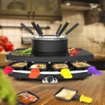 Fagor FG816 3-in-1 Fonduegrill mit Raclette – 1100 W für 8 Personen – Bild 2