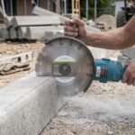 2x rendech® Profi Diamantscheibe 230mm – Trennscheibe für Beton, Stein & Granit – Bild 6