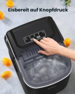 Silonn Eiswürfelmaschine – 9 Würfel in 6 Minuten, 12 kg/24h, 2 Grössen – Bild 5