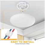 Swoieltr LED Deckenleuchte 36W 4500lm IP54 – Flache Deckenlampe für Bad, Küche & Wohnzimmer – Bild 7