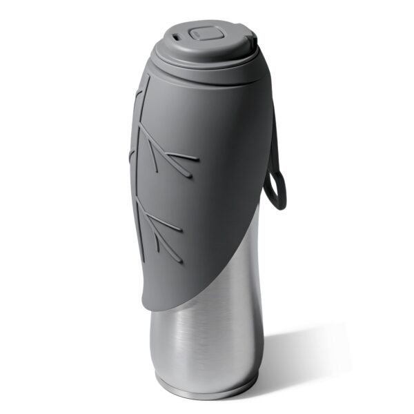 Petace Hunde Trinkflasche 750 ml – Vakuumisoliert, auslaufsicher & faltbar für Outdoor