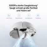 XIAOMI S40C Saugroboter mit Wischfunktion – 5000Pa Saugkraft & LDS-Navigation – Bild 4