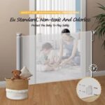 Start and Drive Babygitter 87–130 cm – Ausziehbares Treppenschutzgitter für Babys & Haustiere – Bild 4