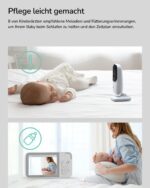 Dr.Care Babyphone mit Kamera – 3,5" HD, WLAN-frei, 300m Reichweite & Nachtsicht – Bild 7