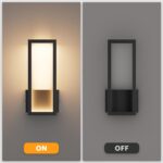 Klighten Wandleuchte Innen 12W LED – 850 Lumen Warmweiss 3000K für Schlafzimmer & Flur – Bild 3