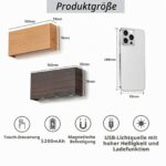 LZGS Go Swing Bands LED Wandleuchte mit Touch Control – Akkubetrieben, magnetisch, 3 Farbtemperaturen – Bild 4