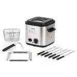Wëasy TB600 2-in-1 Fritteuse & Fondue – 1,2 L Edelstahl mit Temperaturregelung – Bild 6