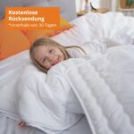 sleepling Babybettenset 80x80 cm Ganzjahresdecke & Kissen – OEKO-TEX zertifiziert – Bild 7