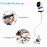 TIUIHU Babyphone Halterung für BOIFUN, ieGeek & DEATTI – Flexible Kamera-Befestigung – Bild 5