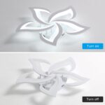 Comely LED Deckenleuchte 60W 6750lm – Blütenblatt-Design mit Kaltweiss 6500K – Bild 7