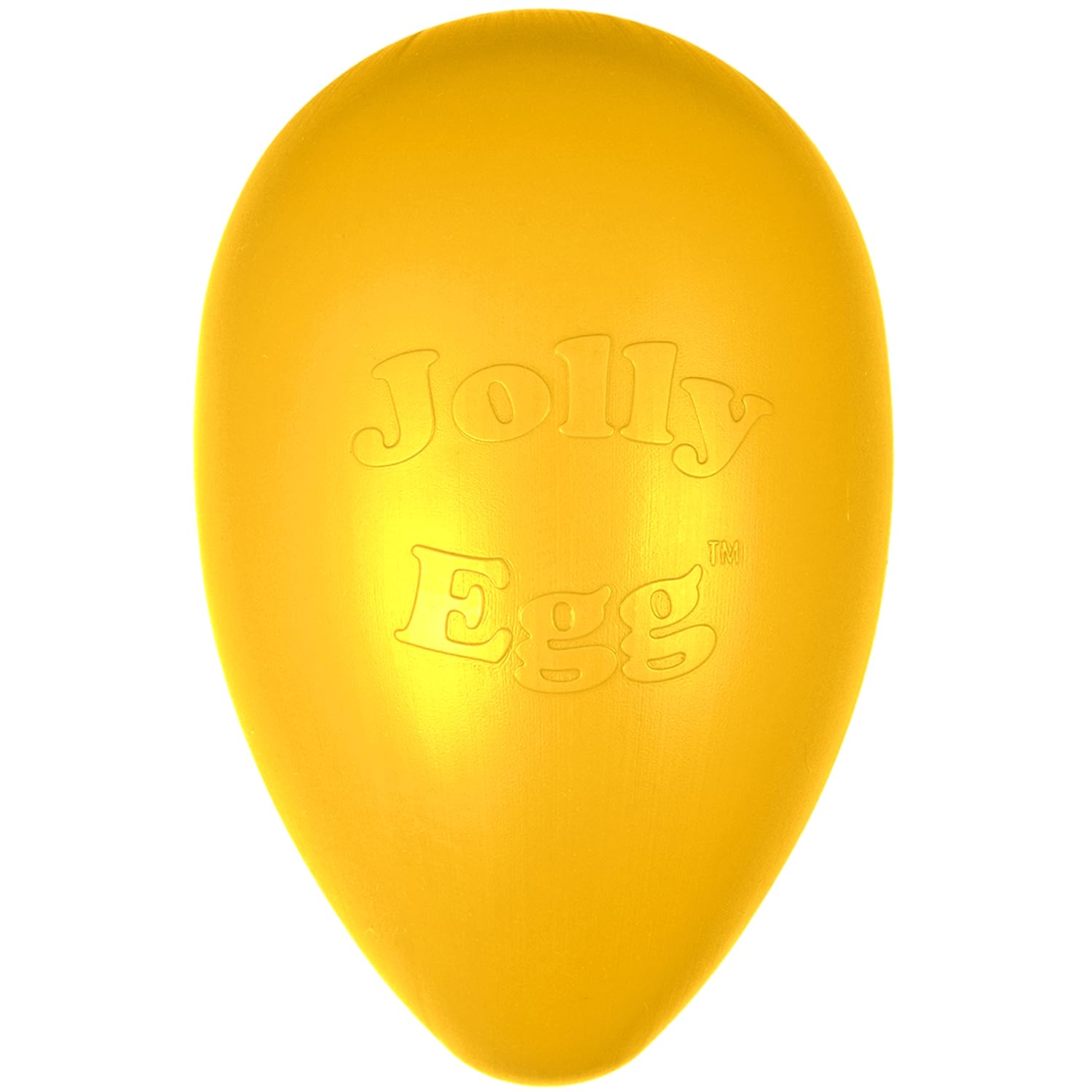 Jolly Pet Crazy Egg Gelb – Robustes Hundespielzeug 30 cm für aktive Hunde