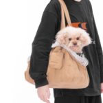 A 4 Pet Hundetasche S 40x20x24 cm – Waschbar mit Futterbeutel für kleine Hunde – Bild 2