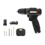 WORX WX121 Akku-Schlagbohrschrauber 12V – 3-in-1 Multifunktion mit Akku & Ladegerät