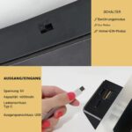 VOMI Akku-Wandleuchten 2er-Set, Touch Dimmbar 3000K – Kabellose Beleuchtung mit USB-Ladefunktion – Bild 7