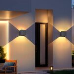 FUPE LED 15W Wandleuchte mit 3 Lichtfarben – IP65 Außenwandlampe mit einstellbarem Abstrahlwinkel – Bild 9