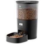 IMIPAW Futterautomat Katze & Hund 3L – Programmierbar bis 6 Mahlzeiten täglich