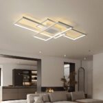 MQW 60W LED Deckenleuchte dimmbar – Moderne Rechtecklampe 2700K–7000K mit Fernbedienung – Bild 7