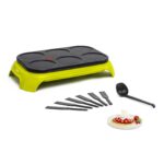 Tefal Crep'Party Colormania Crêpemaker – 6er Platte mit Thermo-Spot für Gruppen