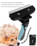 LeileiPaws Selbstreinigende Unterfellbürste (L) – Deshedding Tool für Hunde & Katzen – Bild 4
