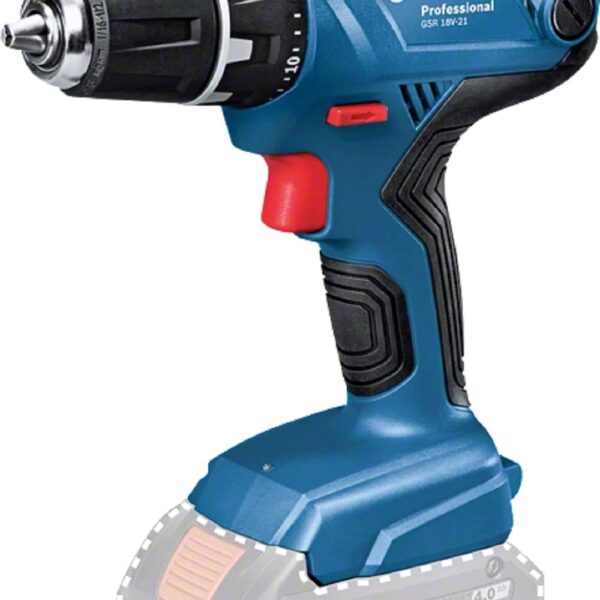 Bosch Professional GSR 18V-21 Akku-Bohrschrauber – 55 Nm für Profis