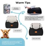 KYG Hundeautositz 43x43 cm – Sicherer Autositz für kleine bis mittlere Hunde bis 15 kg – Bild 9
