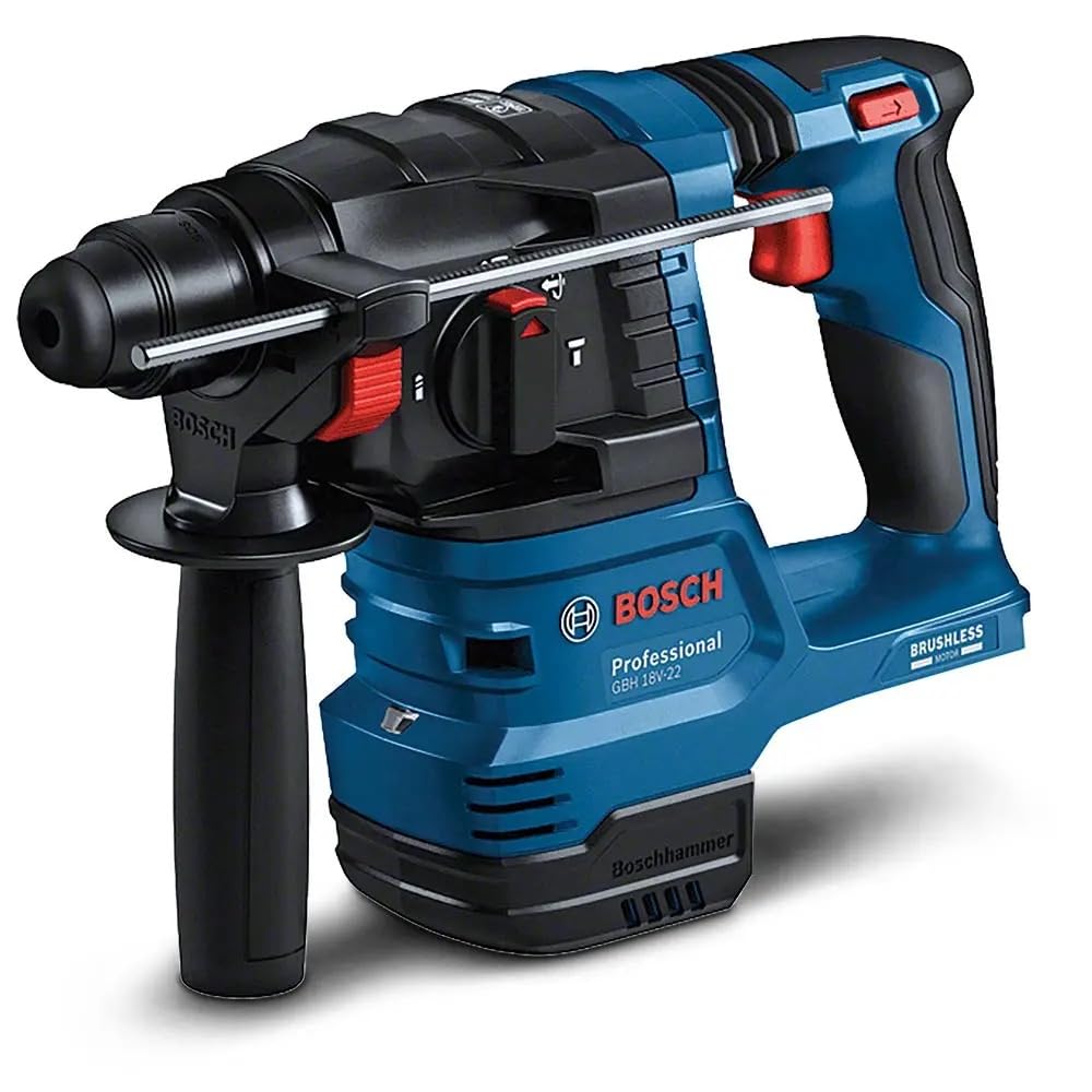 Bosch Professional GBH 18V-22 Akku-Schlagbohrer – SDS-Plus mit Vibrationskontrolle
