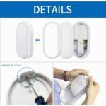 ANWIO LED Deckenleuchte 14W IP54 – Neutralweiss 4000K Ovalleuchte für Innen & Aussen (2er Set) – Bild 4
