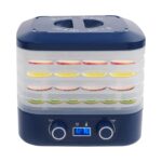 Lightakai Dörrautomat mit 5 Tabletts – Lebensmitteltrockner mit Temperaturregler & Timer