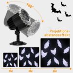 3D Halloween Projektor Outdoor – Dynamische Geistereffekte mit LED-Technologie für Haus & Garten – Bild 5