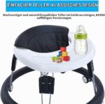 Lauflernhilfe Rollator für Babys 6-18 Monate – Verstellbar & Faltbar für Mädchen & Jungen – Bild 6