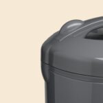 Reishunger Reiskocher 1,2L mit Keramikbeschichtung & Dampfgarer – Grau – Bild 9