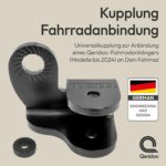 Qeridoo KUFA-20 Fahrradkupplung – Edelstahl-Anhänger-Anschluss für E-Bikes – Bild 2