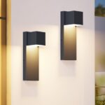 K-Bright LED Aussenlampe 16W, 2er Set – IP65 Wandleuchte Anthrazit für Innen & Aussen – Bild 8