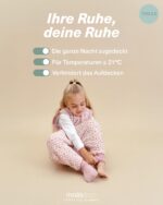 80 cm Baby-Schlafsack mit Füssen & abnehmbaren Ärmeln – 2.5 TOG Winterschlafsack für Babys – Bild 5