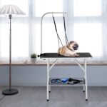 Yaheetech Haustierpflegetisch höhenverstellbar – Faltbarer Trimmtisch für Hunde & Katzen – Bild 2
