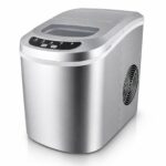 MS-Point Eiswürfelmaschine Silber – Eiskalt in 6–13 Minuten für Partys & Events