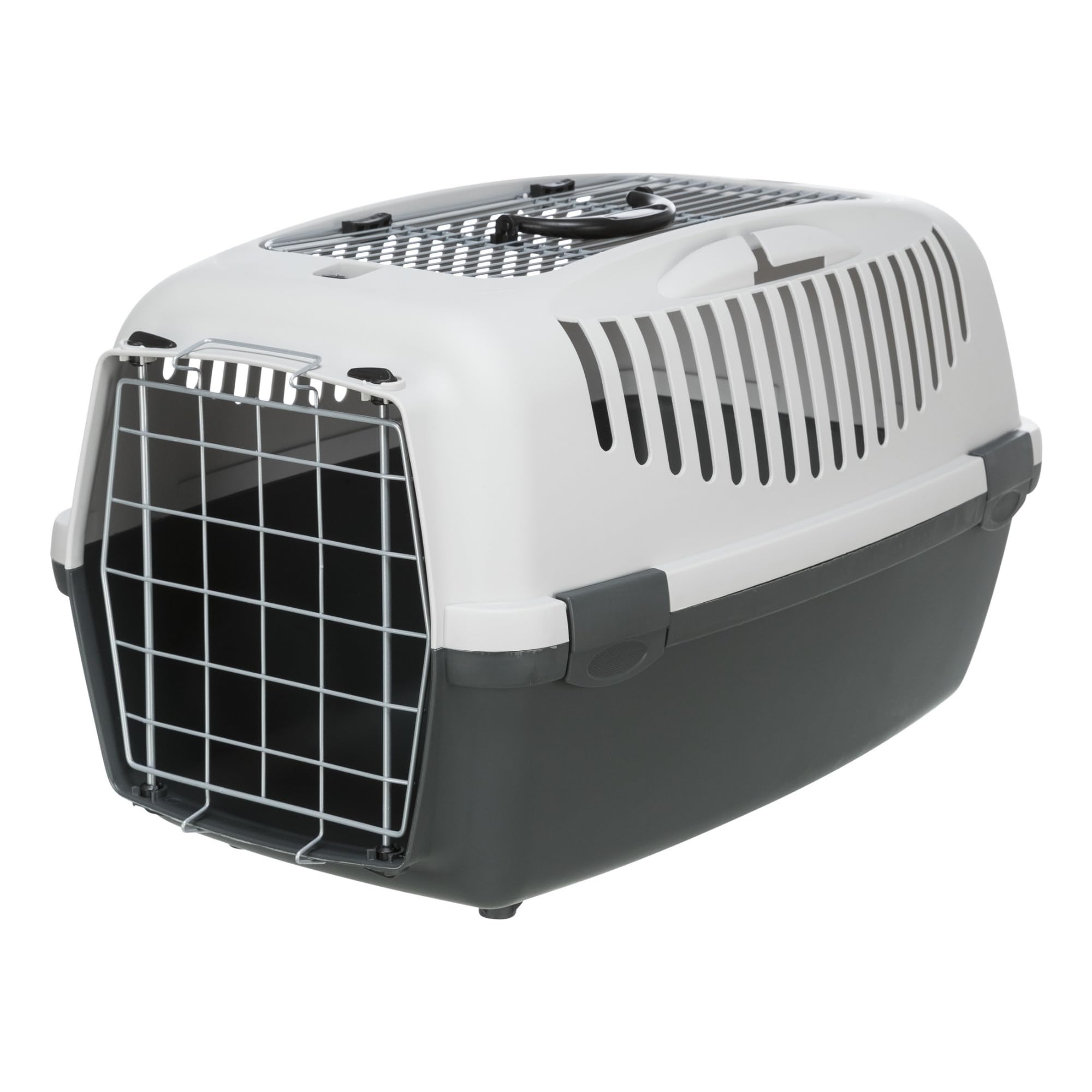 TRIXIE Capri III Open Top Transportbox 40×38×61 cm – Sichere Haustierbox für Hunde & Katzen